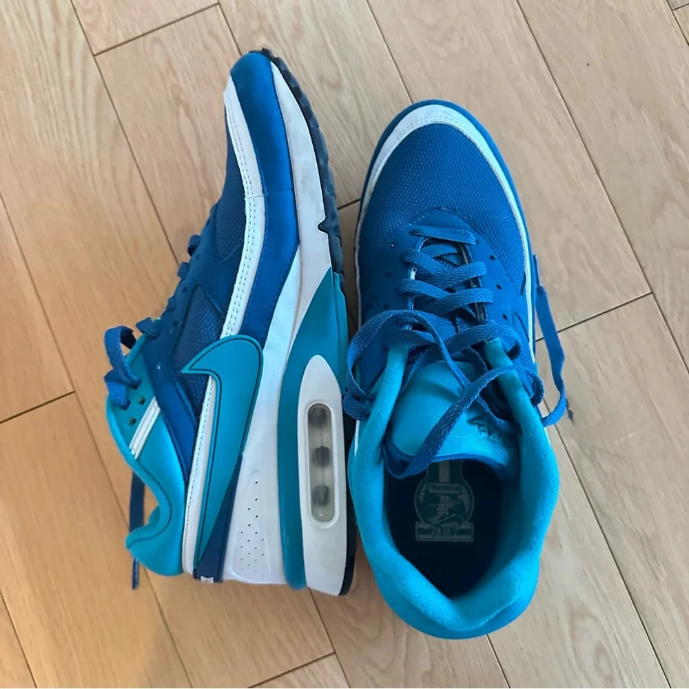 Nike Air Max BW 'Marina' OG Teal, Blue and White Sneakers Size 9.5 - Picture 4 of 11